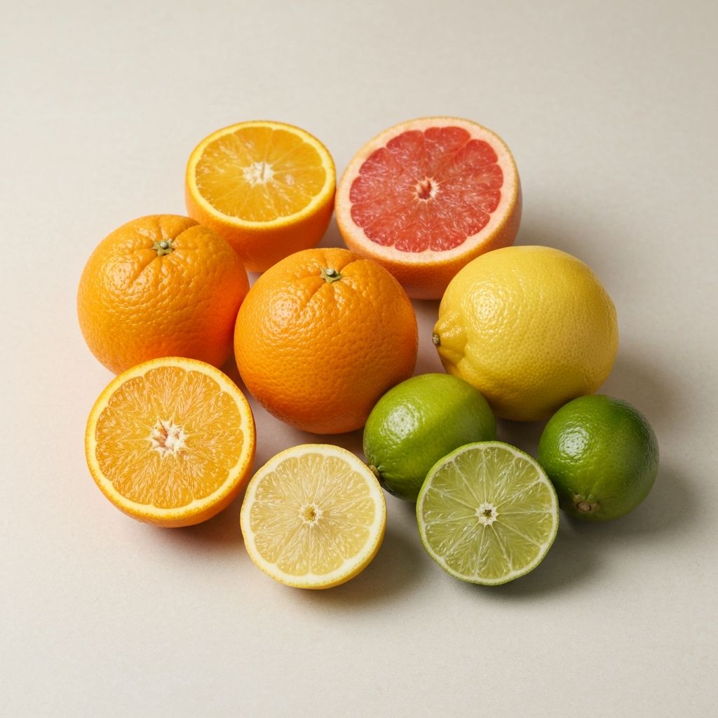 Owoce cytrusowe bogate w witaminę C