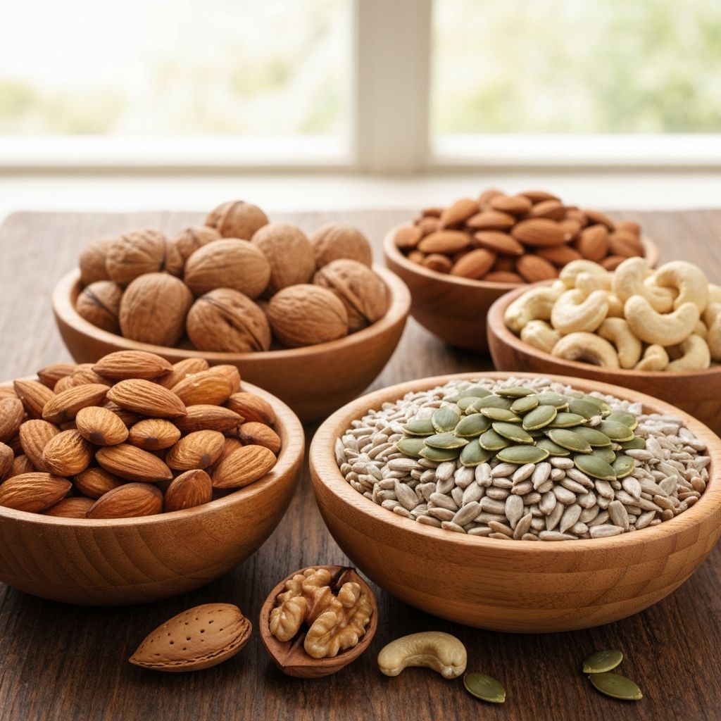 Orzechy i nasiona jako źródło minerałów